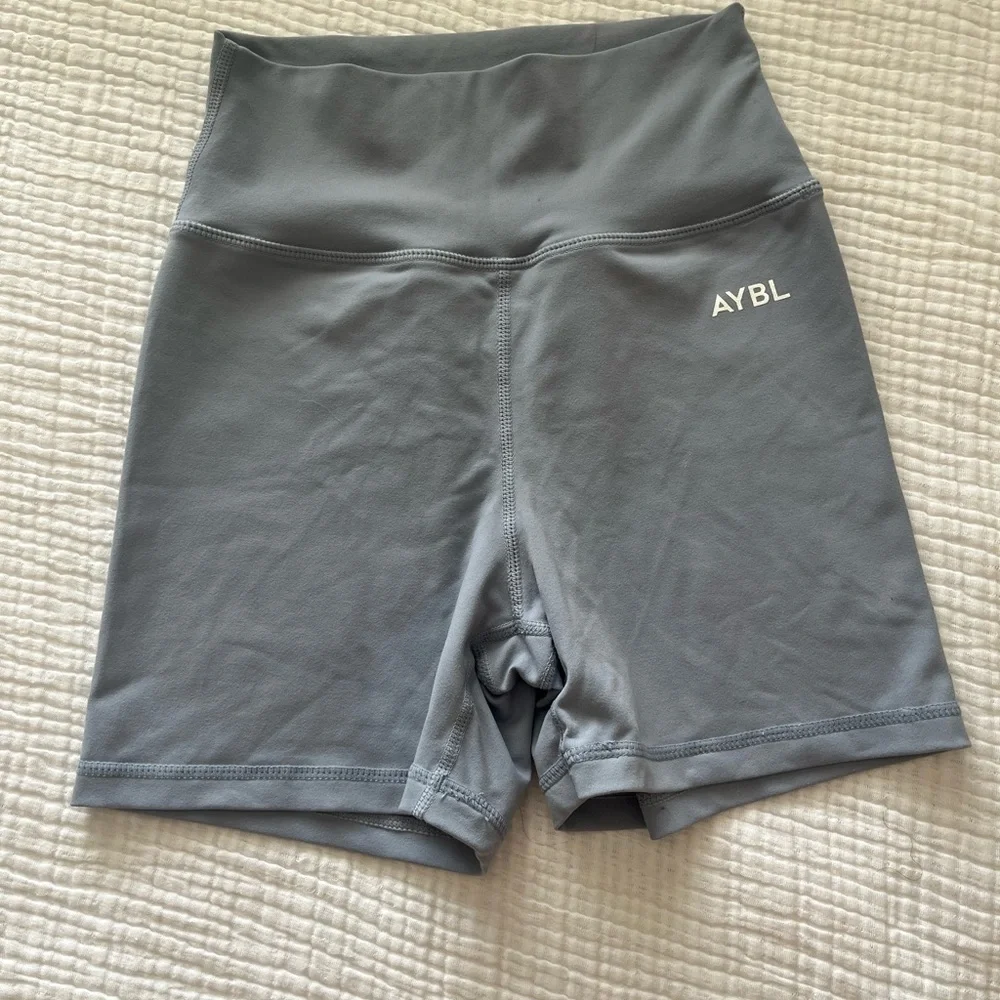 AYBL |Core Shorts in Steel Blue | size XS - Picture 3 of 5